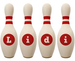 Lidi bowling-pin logo