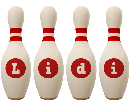 Lidi bowling-pin logo