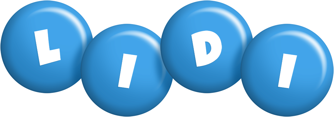 Lidi candy-blue logo