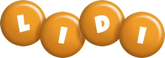 Lidi candy-orange logo