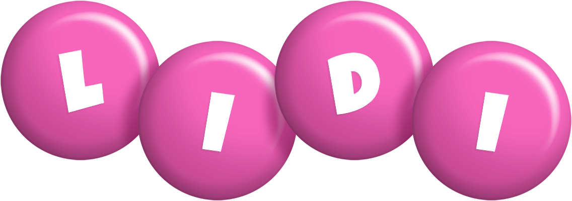 Lidi candy-pink logo
