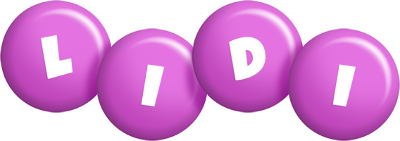 Lidi candy-purple logo