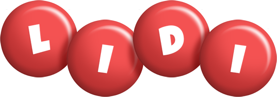 Lidi candy-red logo