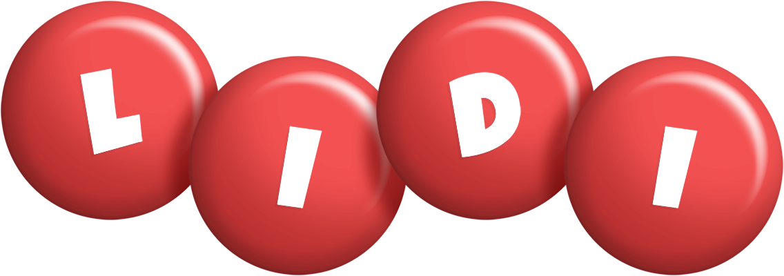 Lidi candy-red logo