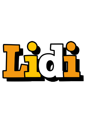 Lidi cartoon logo