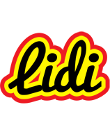 Lidi flaming logo