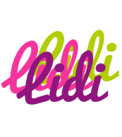 Lidi flowers logo