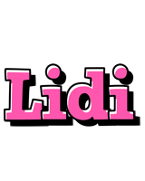 Lidi girlish logo