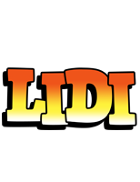 Lidi sunset logo