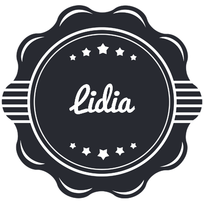 Lidia badge logo