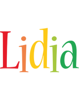 Lidia birthday logo