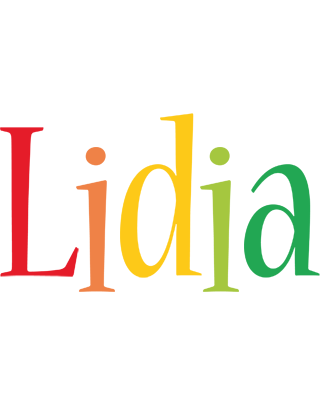 Lidia birthday logo