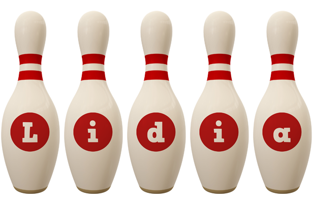 Lidia bowling-pin logo