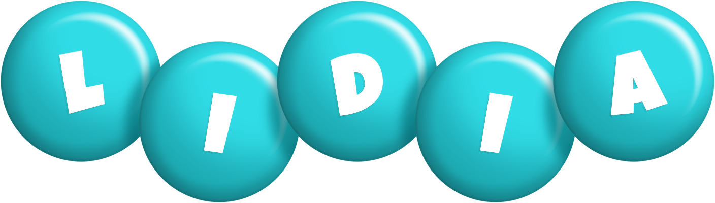 Lidia candy-azur logo