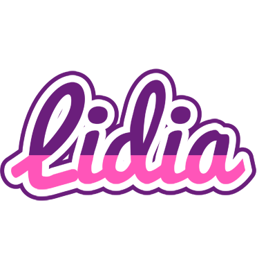Lidia cheerful logo
