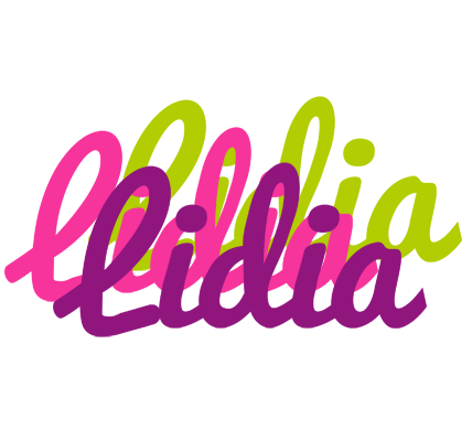 Lidia flowers logo