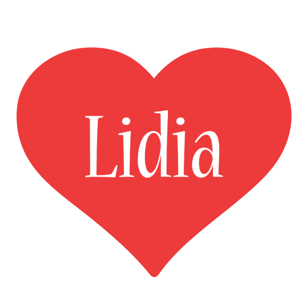 Lidia love logo