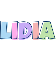 Lidia pastel logo