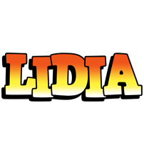 Lidia sunset logo