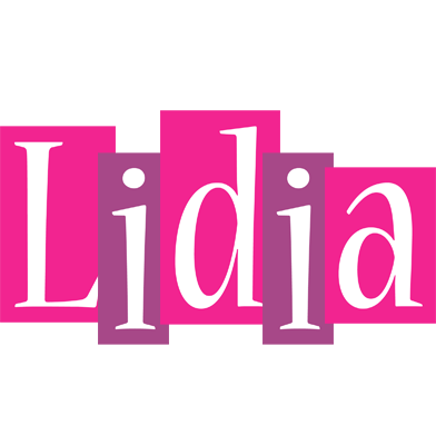Lidia whine logo