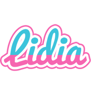 Lidia woman logo