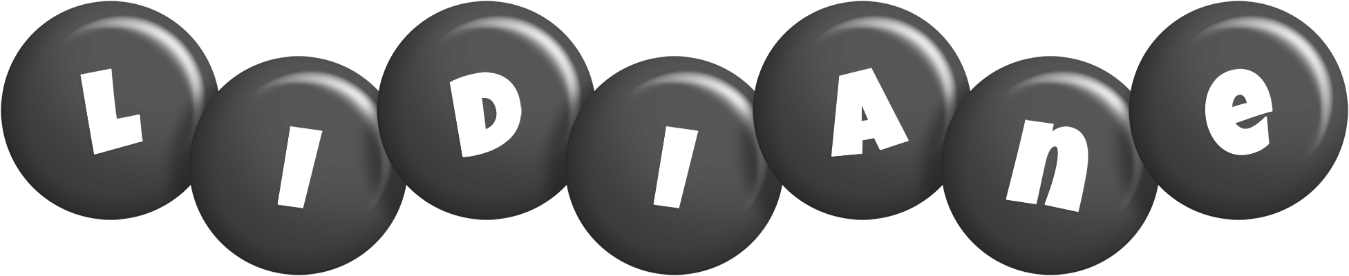 Lidiane candy-black logo