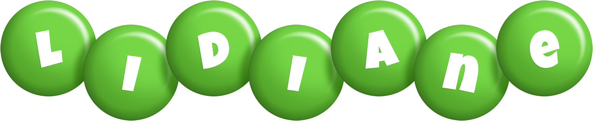 Lidiane candy-green logo