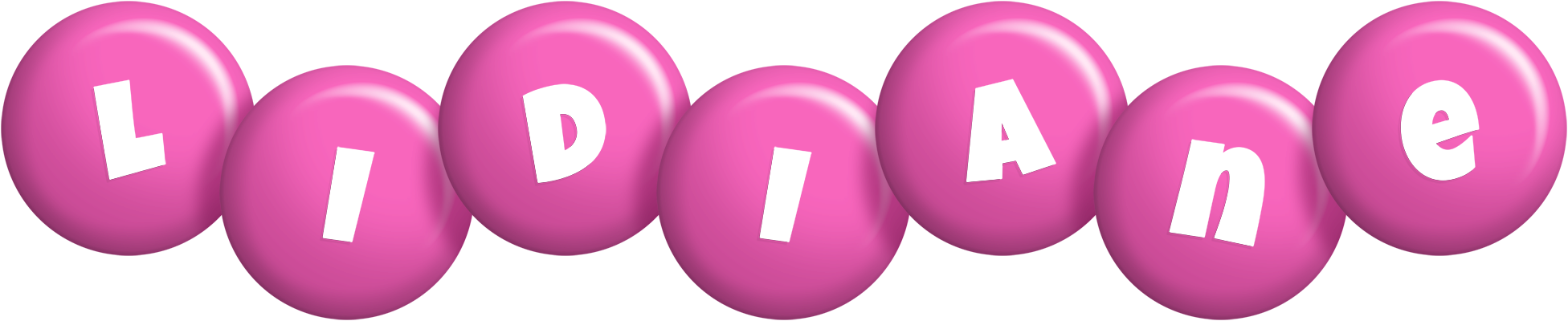 Lidiane candy-pink logo