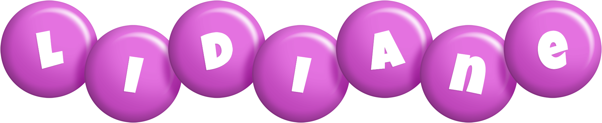 Lidiane candy-purple logo