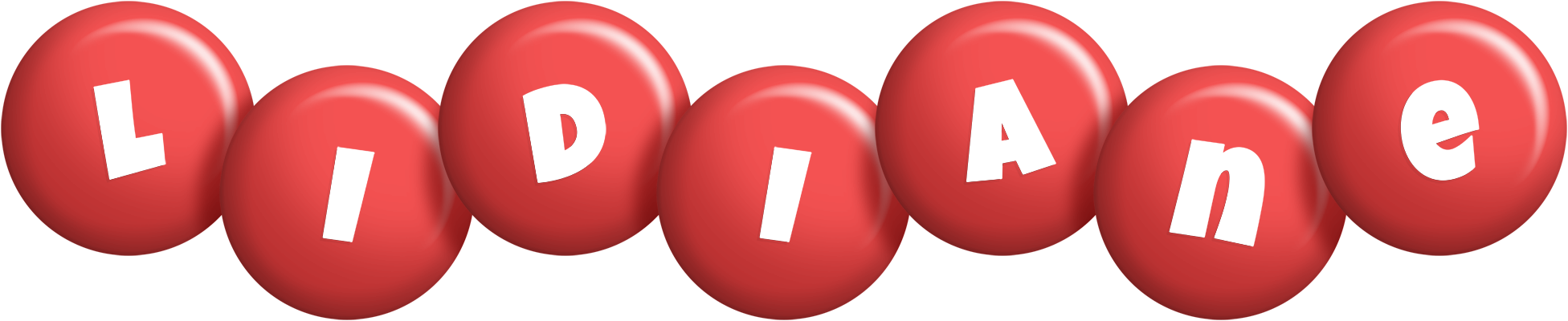 Lidiane candy-red logo
