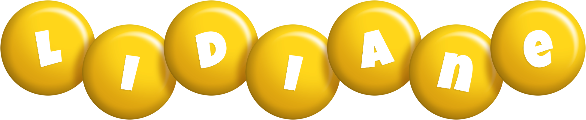 Lidiane candy-yellow logo