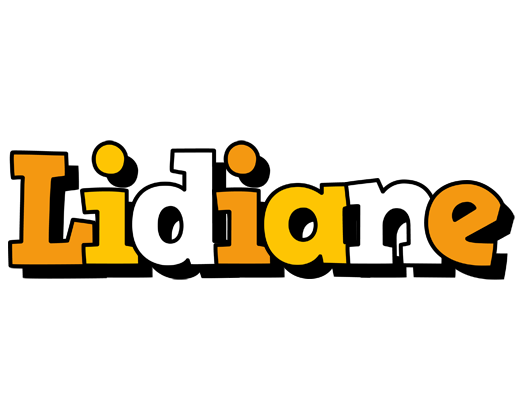 Lidiane cartoon logo