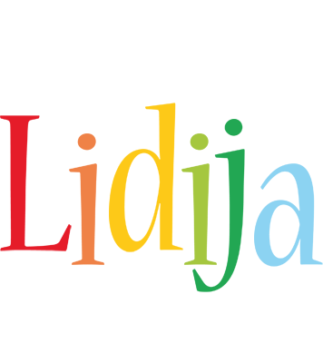 Lidija birthday logo