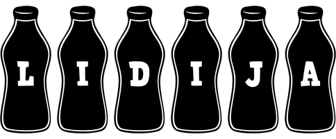 Lidija bottle logo