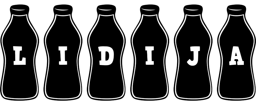 Lidija bottle logo
