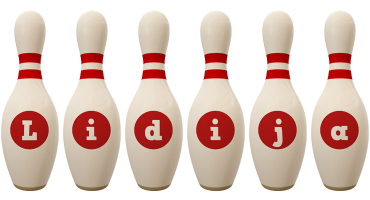Lidija bowling-pin logo
