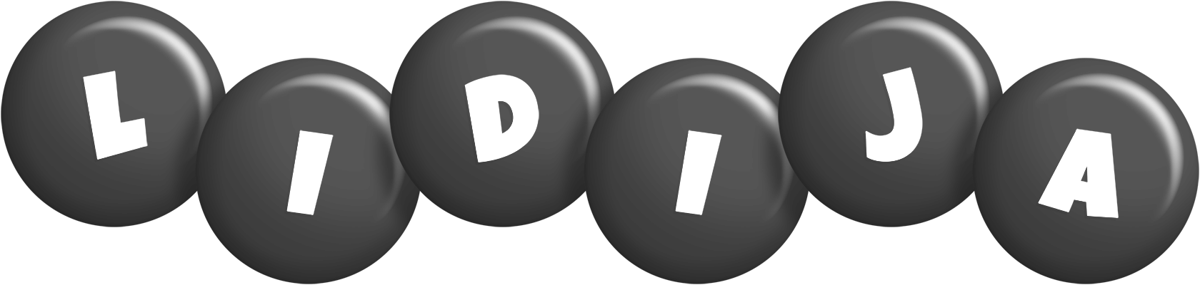Lidija candy-black logo