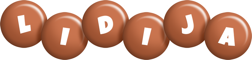 Lidija candy-brown logo