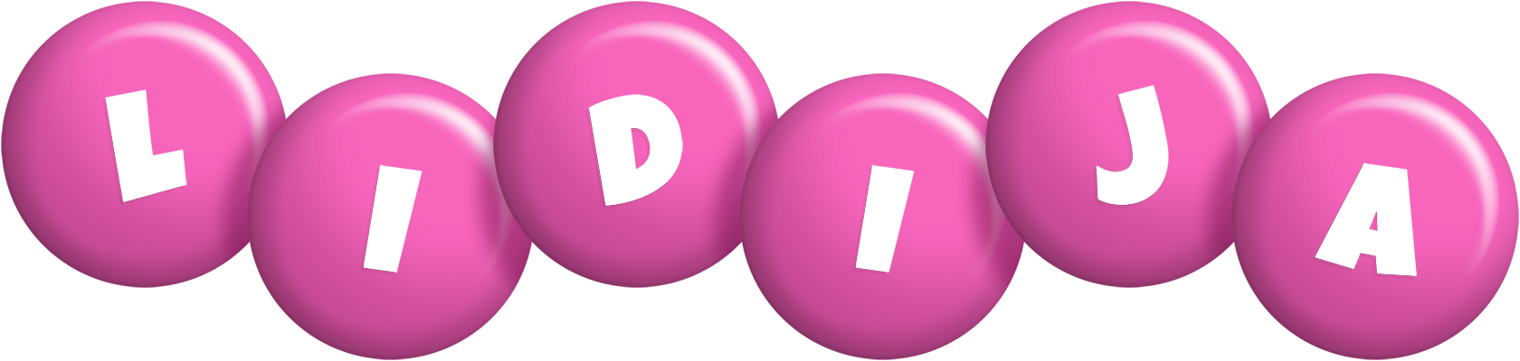 Lidija candy-pink logo