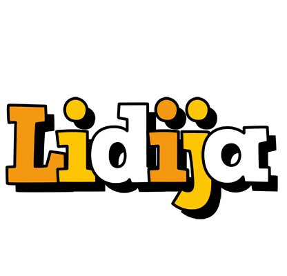 Lidija cartoon logo