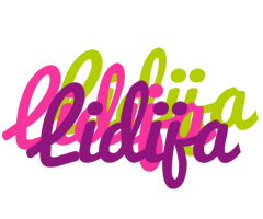 Lidija flowers logo