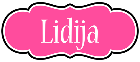 Lidija invitation logo