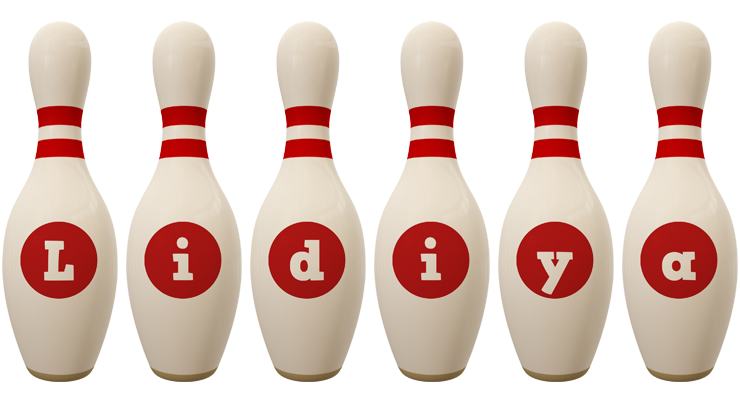 Lidiya bowling-pin logo