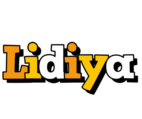 Lidiya cartoon logo