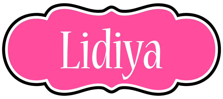 Lidiya invitation logo