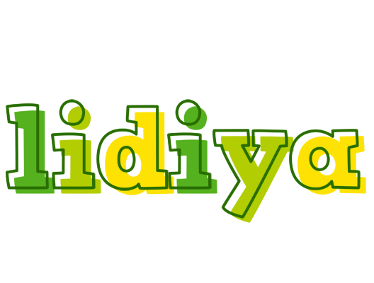 Lidiya juice logo