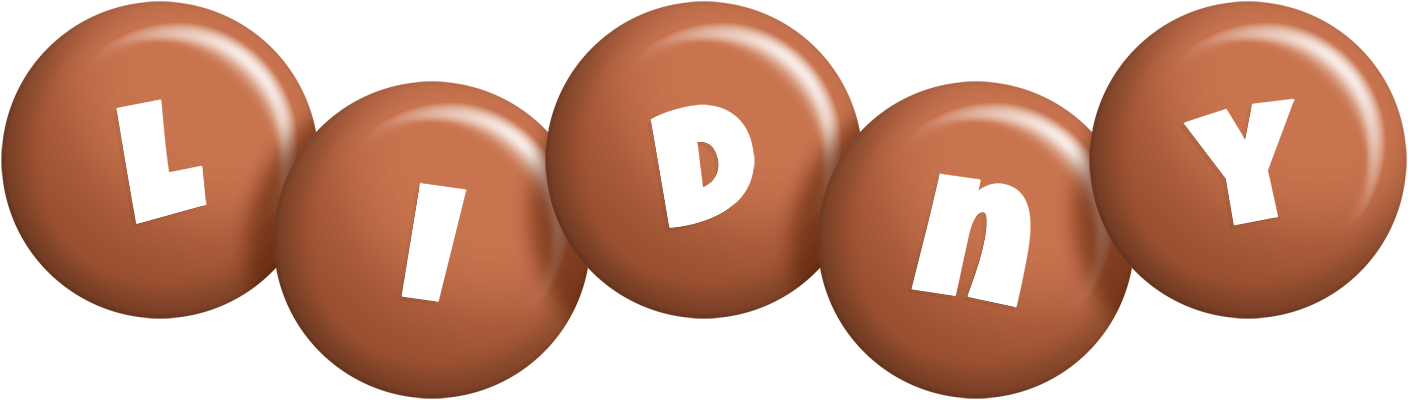 Lidny candy-brown logo