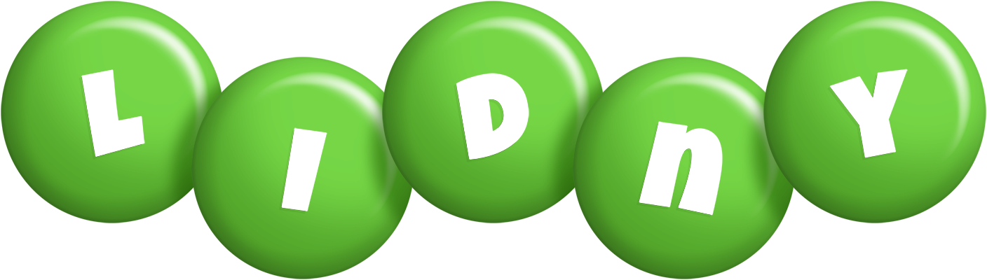 Lidny candy-green logo