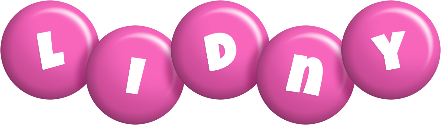 Lidny candy-pink logo