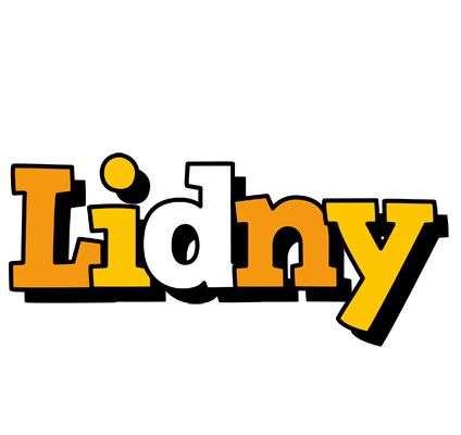 Lidny cartoon logo